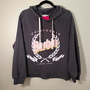NWT Barbie California Cropped Sweatshirt by Grayson Threads Size S